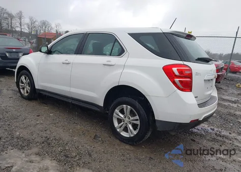 2016 Chevrolet Equinox Ls z USA, uszkodzony, nr VIN 2GNFLEEK8G6149872